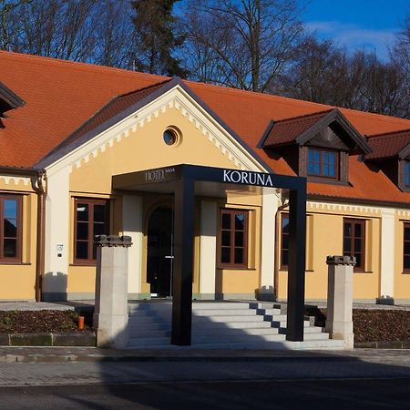 Hotel Koruna Chlumec nad Cidlinou Buitenkant foto